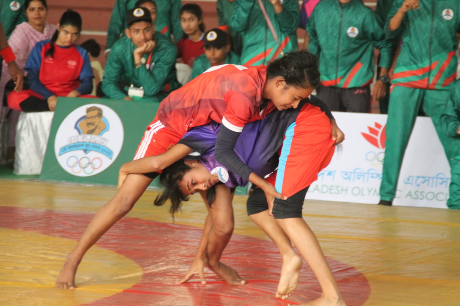 কুস্তিতে রংপুরের আধিপত্য